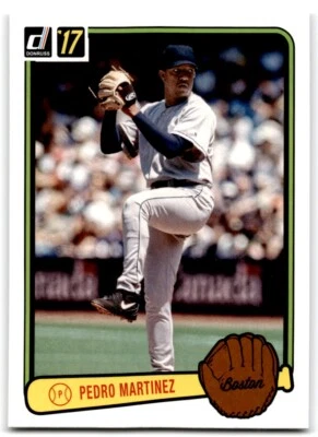 2017 Panini Donruss Retro Variations 1983 Pedro Martinez Boston Red Sox #RV-42 - Image 1 of 2