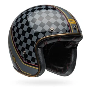 Bell Custom 500 Motorcycle Helmet RSD Wreakers Gloss Black/Gold 2XL - Picture 1 of 8