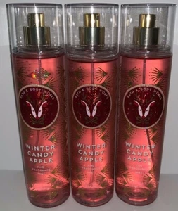 3 Bath & Body Works Invierno Caramelo Manzana Fragancia Fina Bruma Nuevo 8 OZ - Imagen 1 de 1