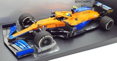 Minichamps 1/18 Scale 530 213304 - McLaren F1 MCL35M L.Norris #4 Italian 2021 - Image 1 of 4