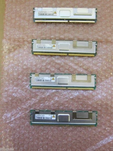 Original Dell 8Gb (4x2Gb) Ram Poweredge Servers 1950 2950 2900 6950 R900 M600 - Picture 1 of 2