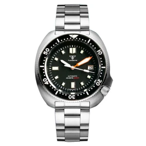 20ATM Tandorio 44 mm Tauchen NH35A PT5000 Automatik Herrenuhr Saphirglas Datum - Bild 1 von 15