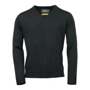 Laksen Sussex Men's V-Neck Merino Shooting Jumper - Bild 1 von 8