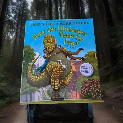 How Do Dinosaurs Read for Fun Boxed Set Brand New! - Image 1 of 4