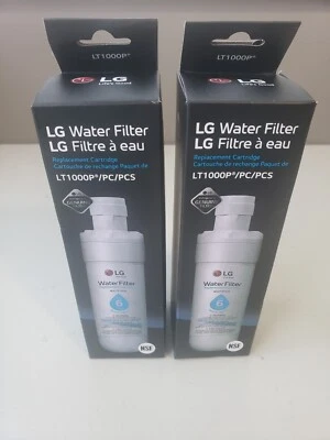 LG LT1000P Genuine Refrigerator Water Filter Replacement Cartridge, New 2Pack - Image 1 of 4