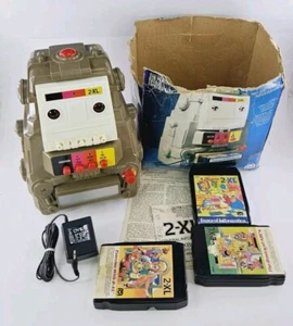 Vintage 1978 Mega Corp 2-XL Robot. 3x 8 Track Tapes. Working EUC Burbank Toys - Picture 1 of 14