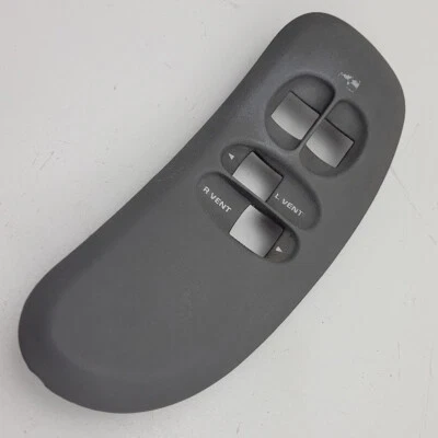 2005 Dodge Grand Caravan Master interruptor de janela de energia moldura cinza fabricante de equipamento original - Imagem 1 de 3