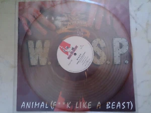 W.A.S.P. Animal (F..K) Like A Beast) *RARE UK MAXI*CLEAR VINYL*1984* - Picture 1 of 2
