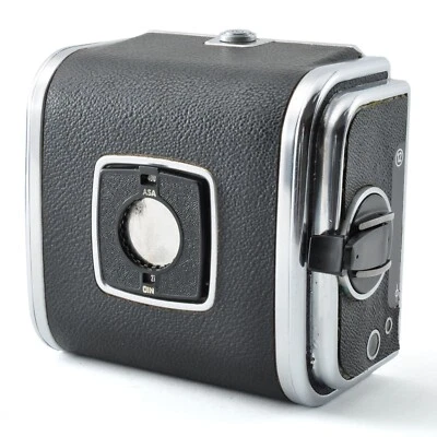 Hasselblad A12 Type II Chrome 6x6 120 Film Back Holder A-12 500 503 CM CX CW - Image 1 of 4