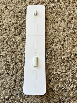 Apple Pencil 1st Gen  Accessories (adapter + Tip) Authentic (new Condition) - Image 1 of 2