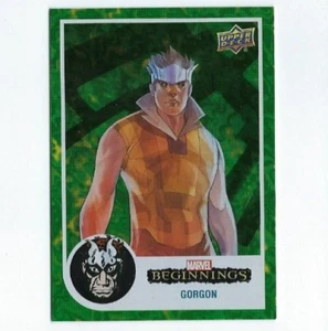 2022 Upper Deck UD Marvel Beginnings VOL.2 S.1 green foil 34 Gorgon 23/61 - Picture 1 of 1