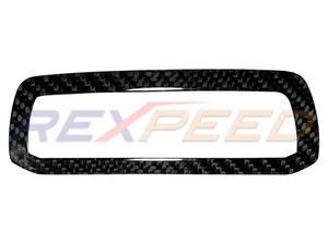 REXPEED Carbon Fiber Cluster Switch Panel Badge for Supra 2020+ A90 A91 MKV - Picture 1 of 4
