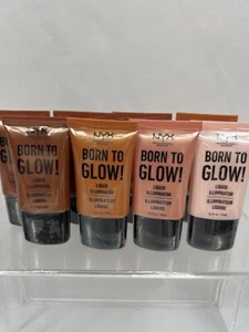 NYX Born to Glow Liquid ILLUMINATOR Highligher U CHOOSE BuyMoreSave&CombineShip - Picture 1 of 5