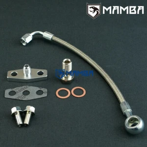 Kit de línea de suministro de aceite turbo MAMBA 85~01 Porsche 944 (951) K26 53269706720 - Imagen 1 de 5
