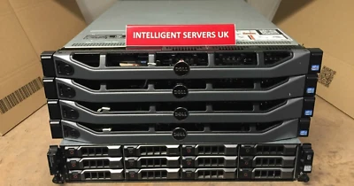 Dell R620 48-Core 256GB Dell PowerVault MD3200 7.2TB 15K SAS SAN Configuration - Image 1 of 4