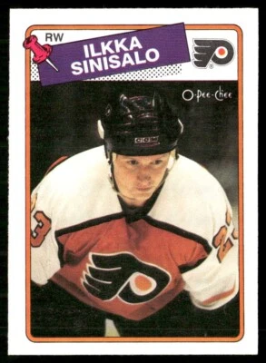 1988-89 O-Pee-Chee - #111 Ilkka Sinisalo - Image 1 of 2