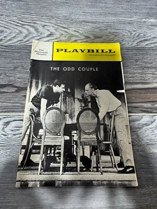 PAREJA EXTRAÑA, PLAYBILL, EL TEATRO PLYMOUTH, JUNIO 1965 - Imagen 1 de 7
