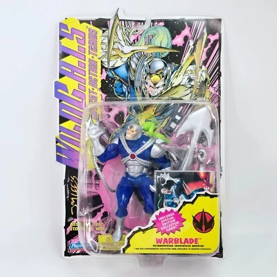 Playmates Wild C.A.T.S Warblade 1994 6" equipos de acción encubiertos figura sellada Foto 1 de 4