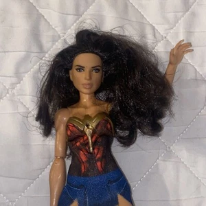 Barbie Mujer Maravilla Muñeca Desnuda Articulada Musculosa Superhéroe 2016 Como Se Muestra - Imagen 1 de 15