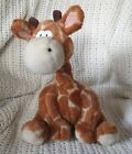 Vintage Russ Berrie Gimlet The Giraffe Soft Plush Toy, 9 Inches, Movable Neck