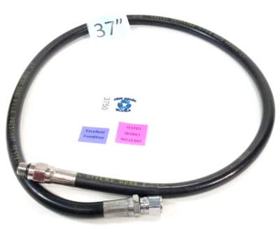 US Divers High Pressure HP Hose Scuba Computer SPG 37"  Standard 7/16" Threads - Image 1 of 4