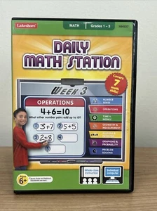Lakeshore Daily Math Station Interactive Activities CD ROM Grades 1-3 - Picture 1 of 2
