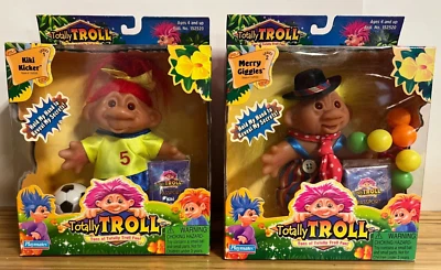 Totally Troll Dolls Merry Giggles Clown &Kiki Kicker - 2001 - Image 1 of 4