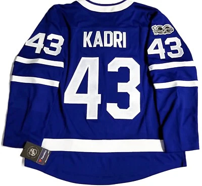 NWT-XL NAZEM KADRI TORONTO MAPLE LEAFS 2016-17 CENTENNIAL SEASON FANATICS JERSEY - Image 1 of 4