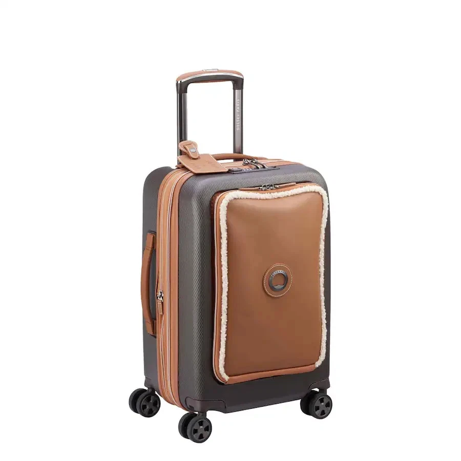 Delsey Paris Chatelet Air 2.0 Fleece Soft Pocket Expandable Wheeled Carry on - Image 1 of 4