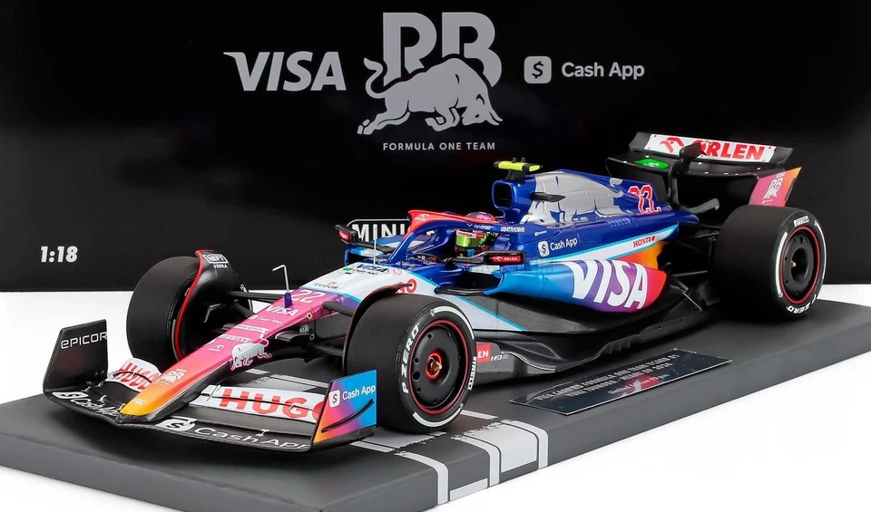 1/18 MINICHAMPS - RACING BULLS - F1 VCARB-01 TEAM VISA CASH APP N 22 117240622 - Immagine 1 di 1