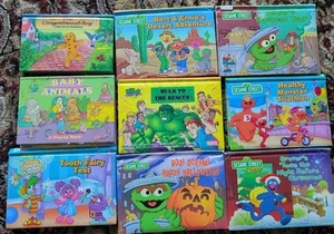 6 Sesame Street And Other Mini Pop Up Books - Picture 1 of 12
