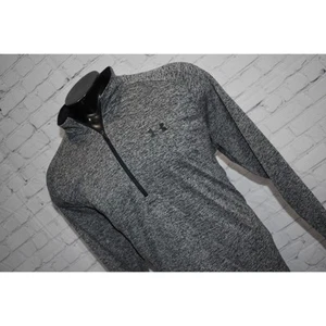 Under Armour Golf Gym Pullover Shirt 1/4 ZIP Mens Size 2XL Gray HeatGear - Picture 1 of 7
