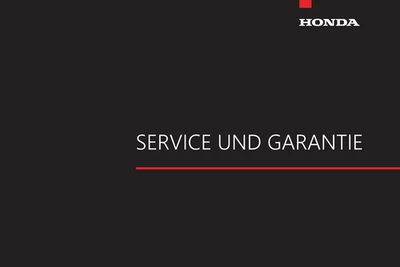 Manutenzione tedesco Honda 2013-2021 - Immagine 1 di 4