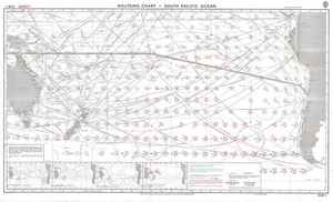 Admiralität 5128(3) Streckenkarte Südpazifik Marschkarte Karte Meereswand - Bild 1 von 6
