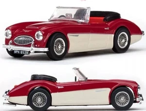 AUSTIN Healey 3000 - Tartan red / ivory - Vitesse 1:43 - Picture 1 of 2