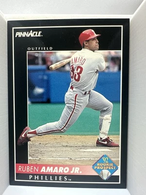 🔥 1992 Pinnacle Ruben Amaro Jr. #570 🔥 - Image 1 of 2