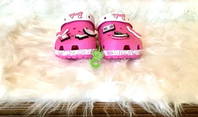 Zueco Clásico Barbie Crocs Edición Limitada Eléctrico Rosa Mujer’s 7 ¡NUEVO! Foto 1 de 4