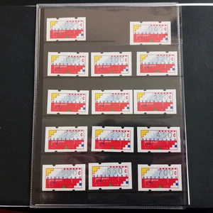 HOLLAND 1989 / F.LLI AUTOMATIK 0,55 C. A 7,00 C. - Nr. 14 UNVERSEHRTE WERTE POSTFRISCH ** - Bild 1 von 2