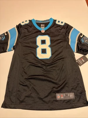 Nike NFL Carolina Panthers Jersey 67NM Sz M Jaycee Horn Black NWT Football Men’s - Image 1 of 4