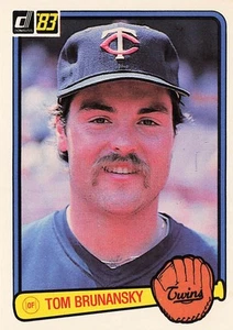 1983 Donruss #555 Tom Brunansky - Picture 1 of 2