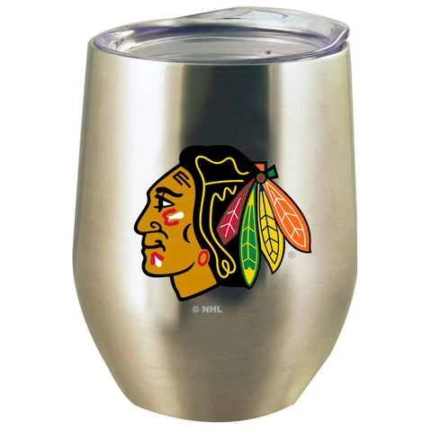 Chicago Blackhawks 12oz. Team Stemless Tumbler Cover