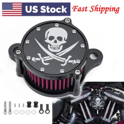 Air Cleaner Intake Filter System Kit For Harley Davidson Sportster 883 XL1200 - Изображение 1 из 4