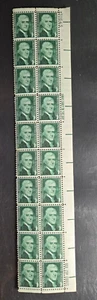 Scott #1278 1968 Thomas Jefferson Plate Block of 20 P#31645 - Picture 1 of 1