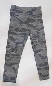 Athleta Girl Gray Camo Capri Leggings Size L 12 Active - Picture 1 of 10