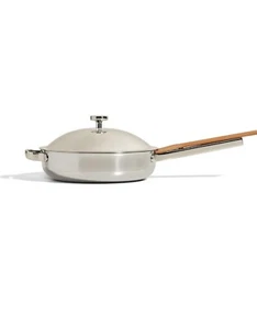 Our Place Titanium Always Pan Pro Chrome Non Toxic 2.9QT / 2.75L SW1 - 10.5" NEW - Picture 1 of 5