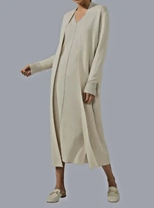 Alba Moda Strickmantel Longstrickjacke Damen Strickjacke Viskose 34 36 40 44 - Bild 1 von 3