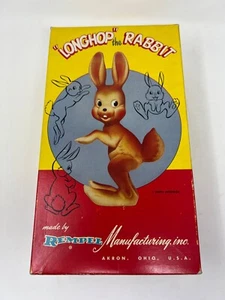 Longhop The Rabbit By Rempel Mfg Akron OH "Box & original Tissue Only" No Toy - Picture 1 of 10