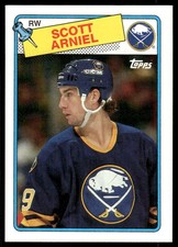 1988-89 Topps, Scott Arniel Buffalo Sabres #90