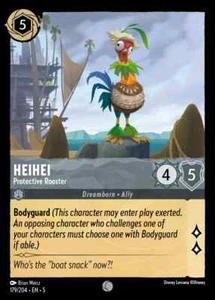HeiHei - Protective Rooster (179) Shimmering Skies Disney Lorcana - Picture 1 of 1