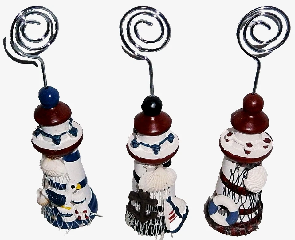 SOPORTAFOTOS NÁUTICOS ~ Juego de 3 ~ FAROS Foto 1 de 1